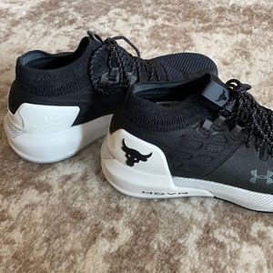 Project Rock Under Armour Black Womens Sneakers